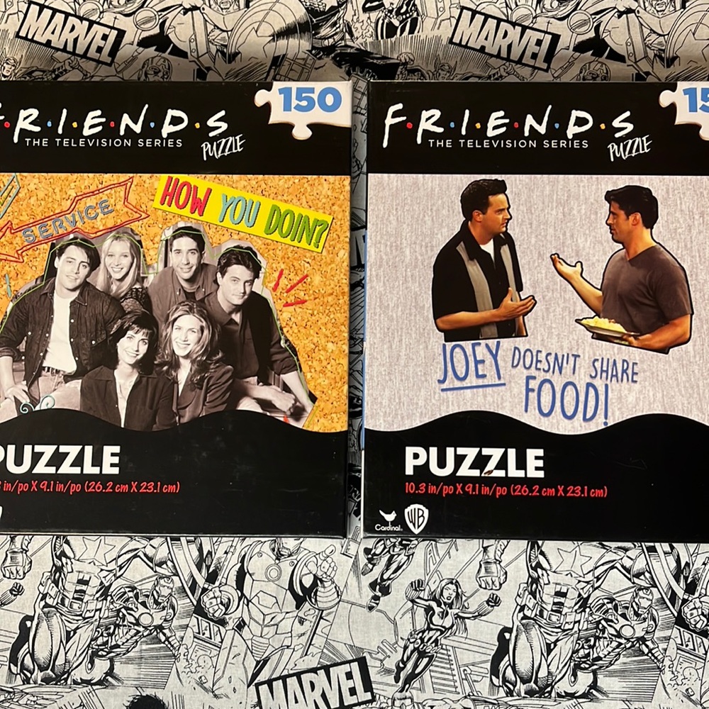 2 Friends Puzzles 150 pc per box